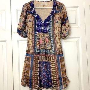 Lucy Paris | Boho embellished dress
